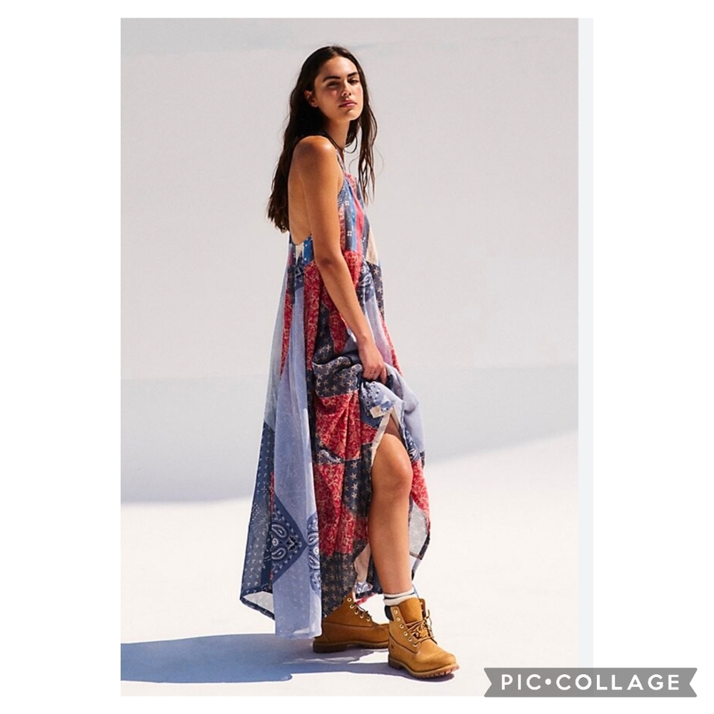 Free People We the Free Heritage Maxi NWT - Picture 9 of 10